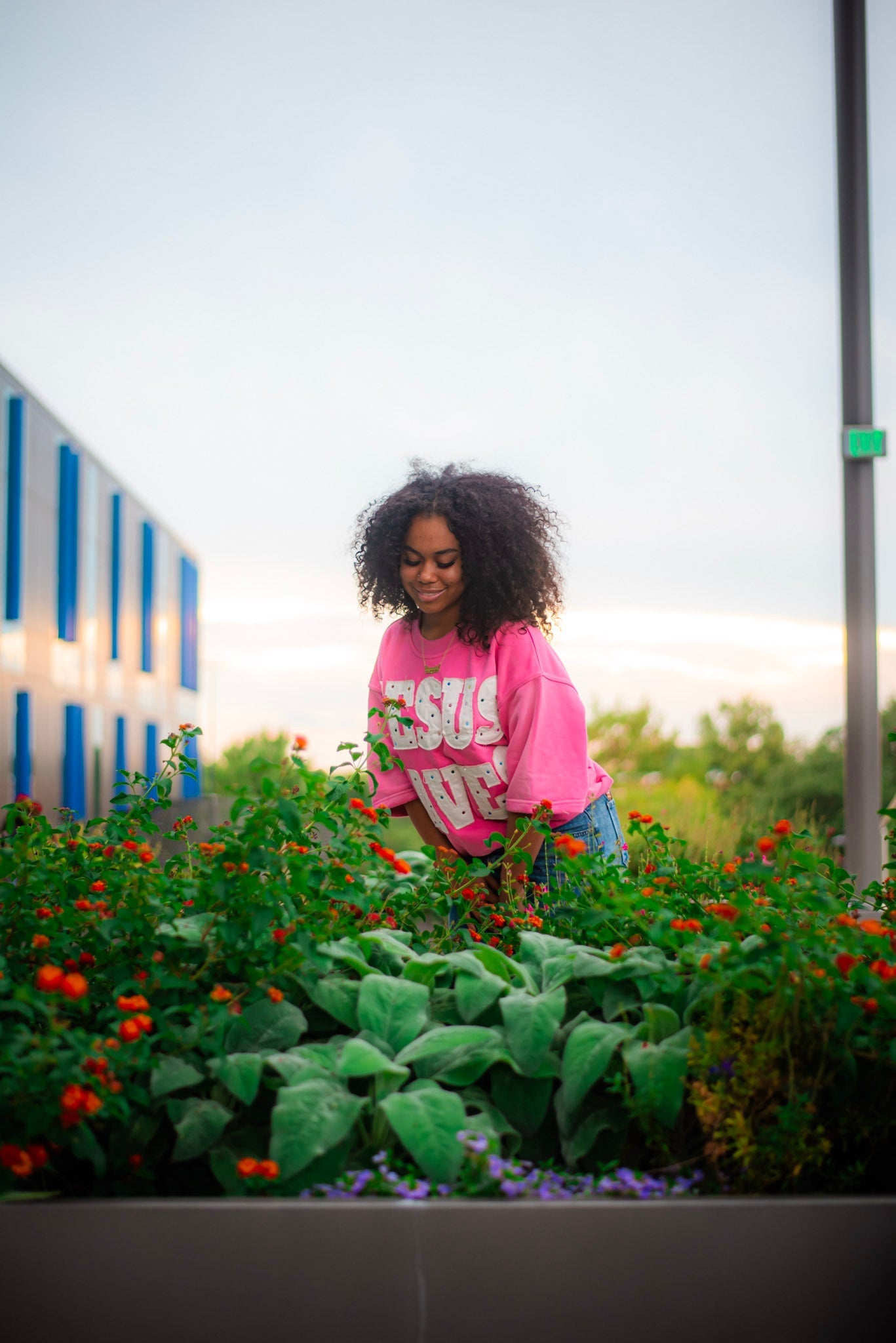 "Pink" Savior Jeweled Tee