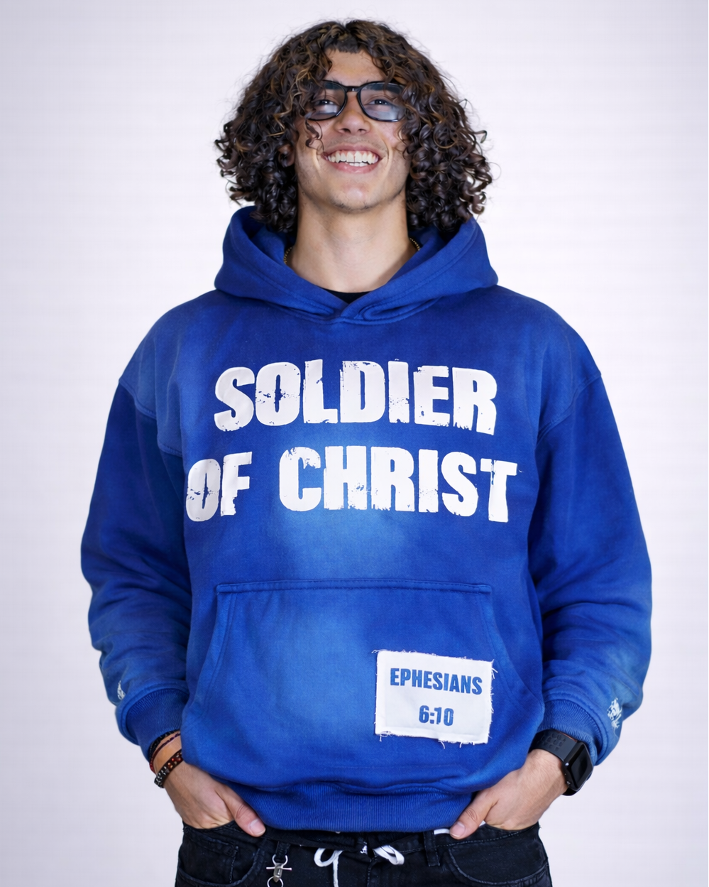 "Ocean Blue" SOLDIER HOODIE