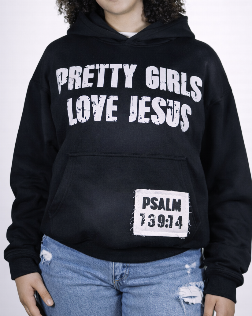 "Ash Black" Pretty Girls Hoodie