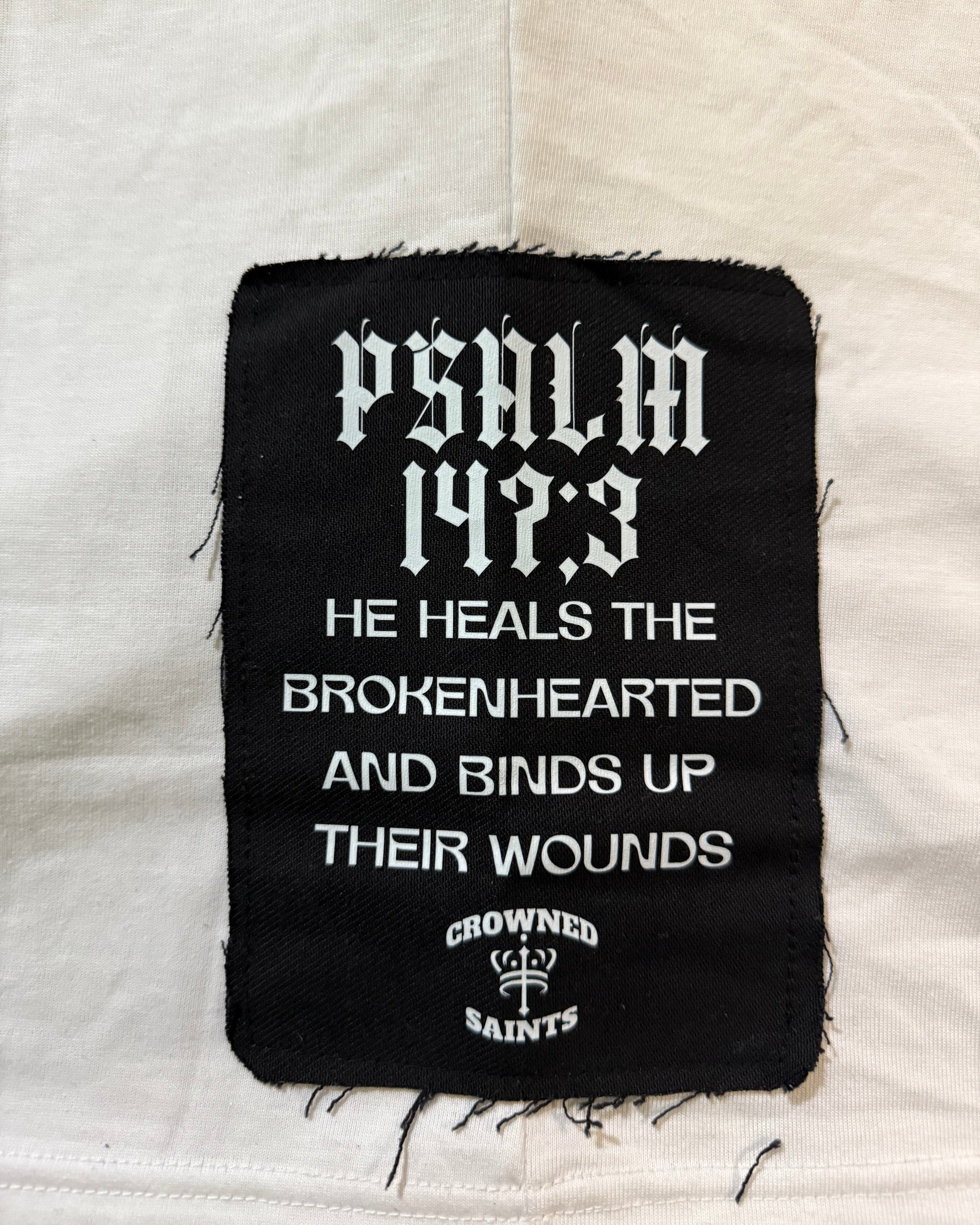 "Frost White" Healed Boxy Tee