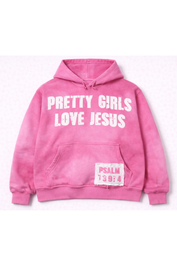 "Luminous Pink" Pretty Girls Hoodie