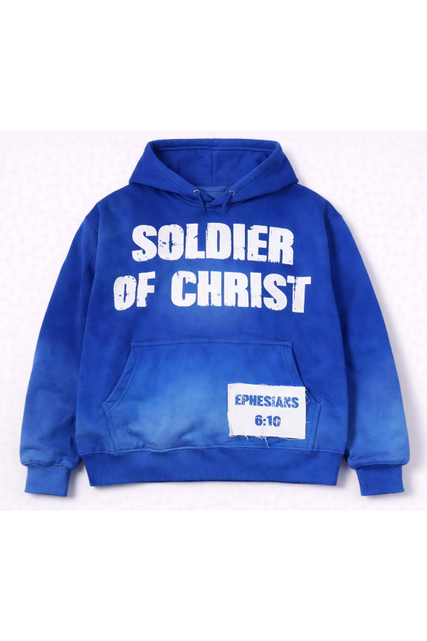 "Ocean Blue" SOLDIER HOODIE
